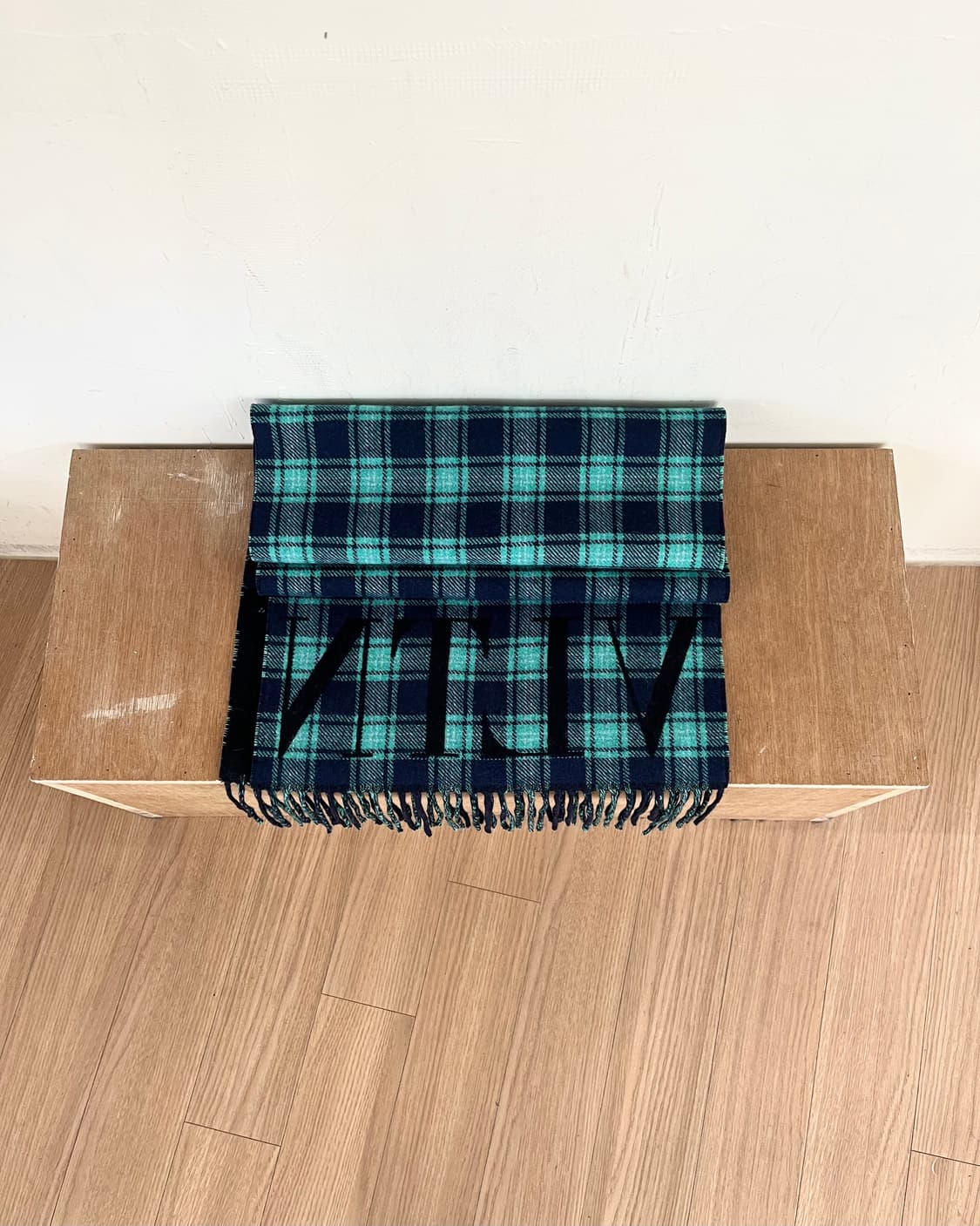 발렌티노 틸 자카드 울 스카프 상품이미지1