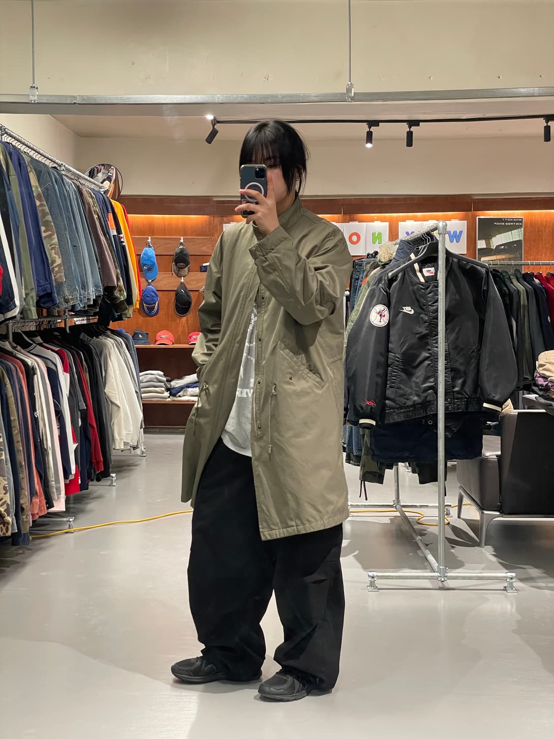 에잇세컨즈 피쉬테일 야상 자켓 상품이미지1