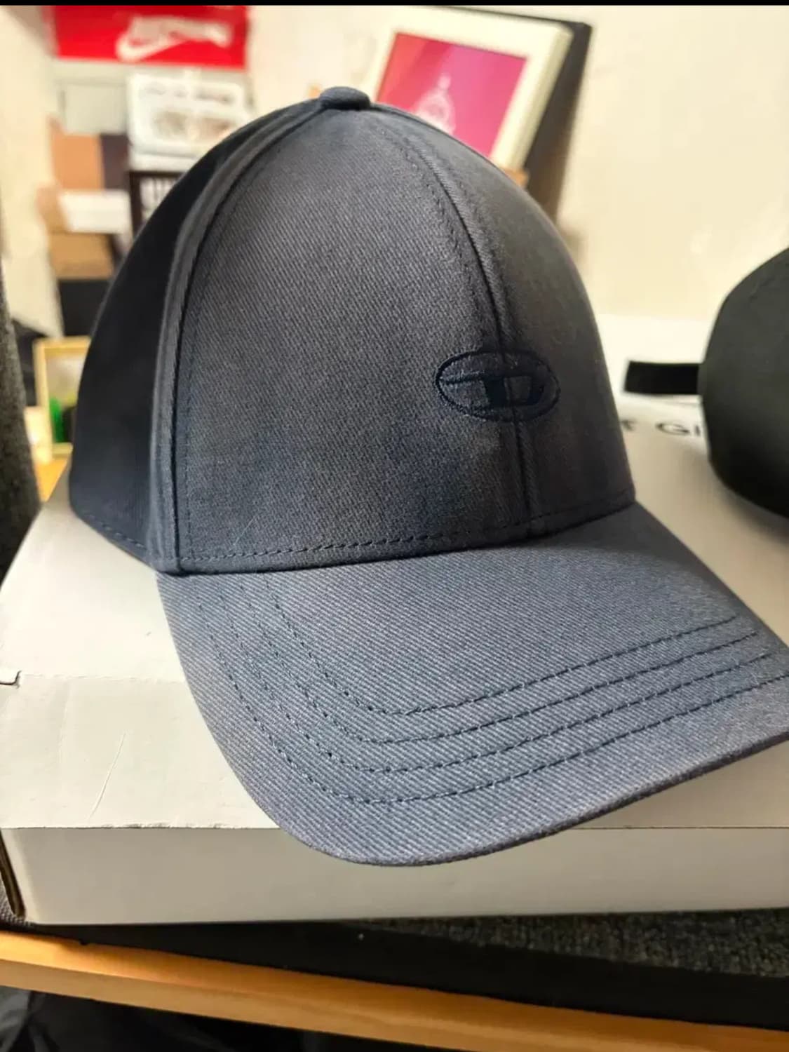 디젤 D로고 C RUN WASH 볼캡 상품이미지2