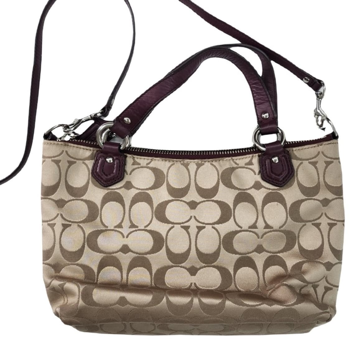 COACH 시그니처 캔버스 2WAY 숄더백 상품이미지8