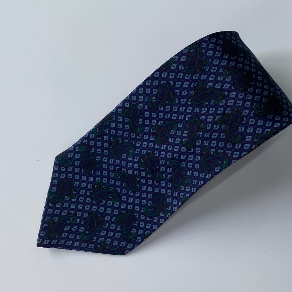 랑방 페이즐리 정품 명품넥타이 (LANVIN) 상품이미지7