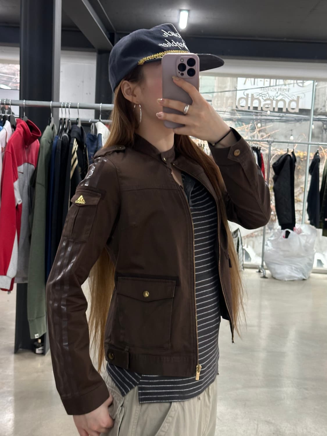 아디다스 포켓 트랙 넥버클 자켓 상품이미지1