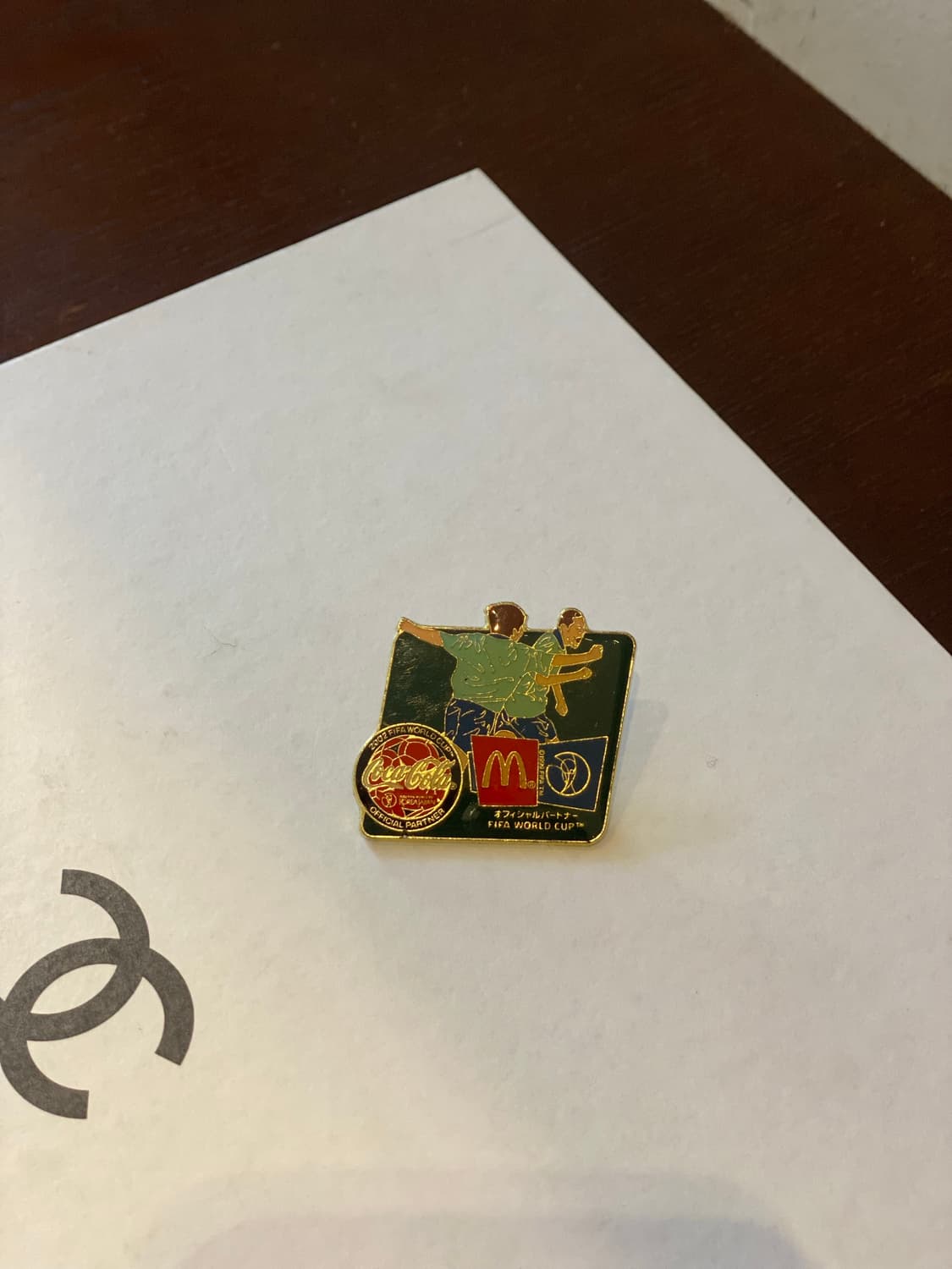 1999 피파 맥도날드 코카콜라 기념 뱃지 상품이미지2