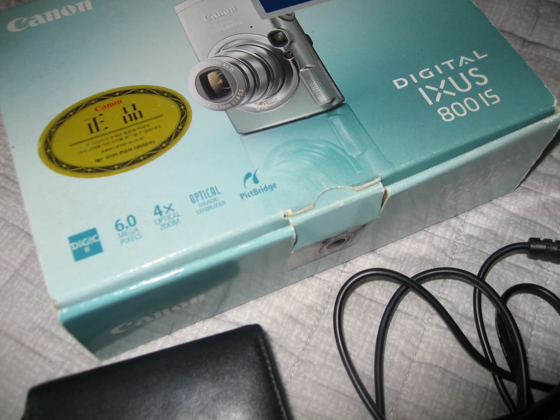 [작례 ⭐️] 캐논 익서스 IXUS 800 is 판매합니다 상품이미지8