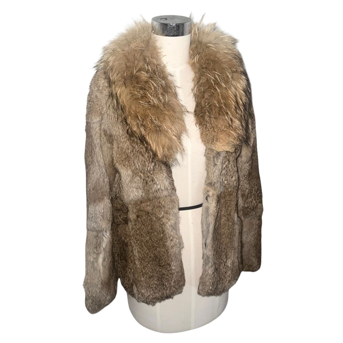 Cecil McBee Rabbit Fur Middle Jacket 상품이미지6