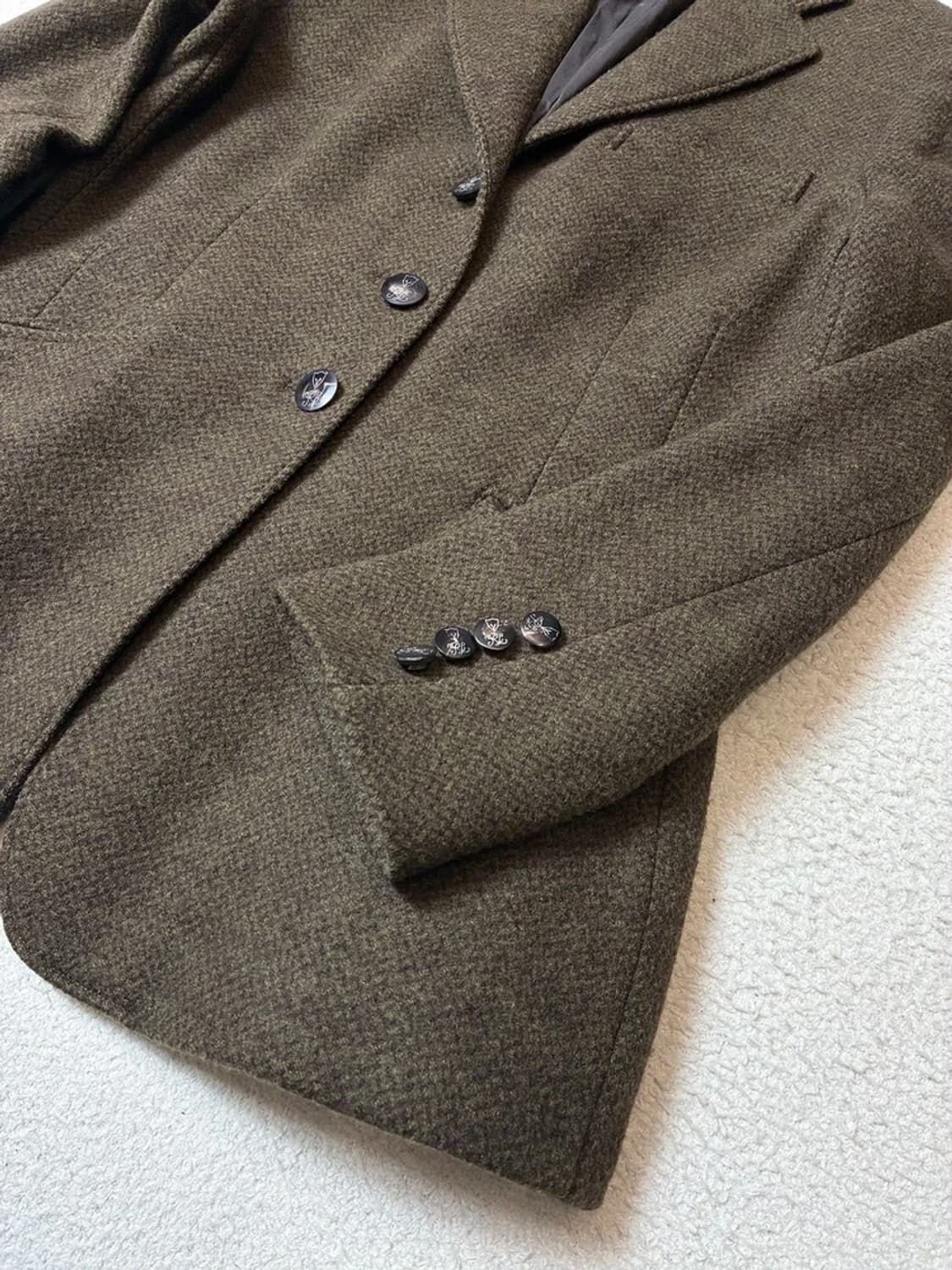 폴로 랄프로렌 00's 헤링본 자카드 블레이저 PN7951 상품이미지4