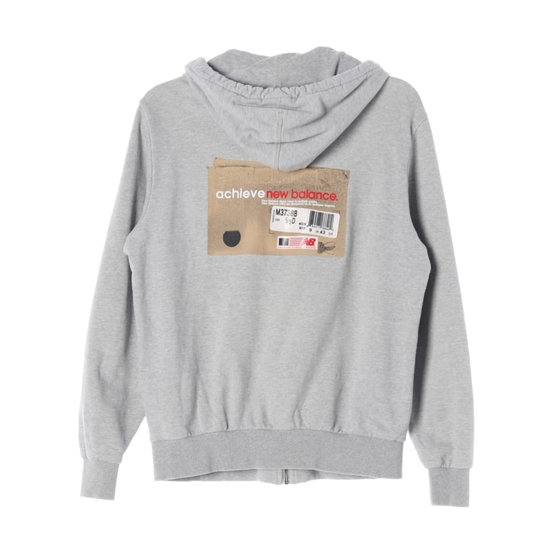 뉴발란스 그레이 후드집업  상품이미지2
