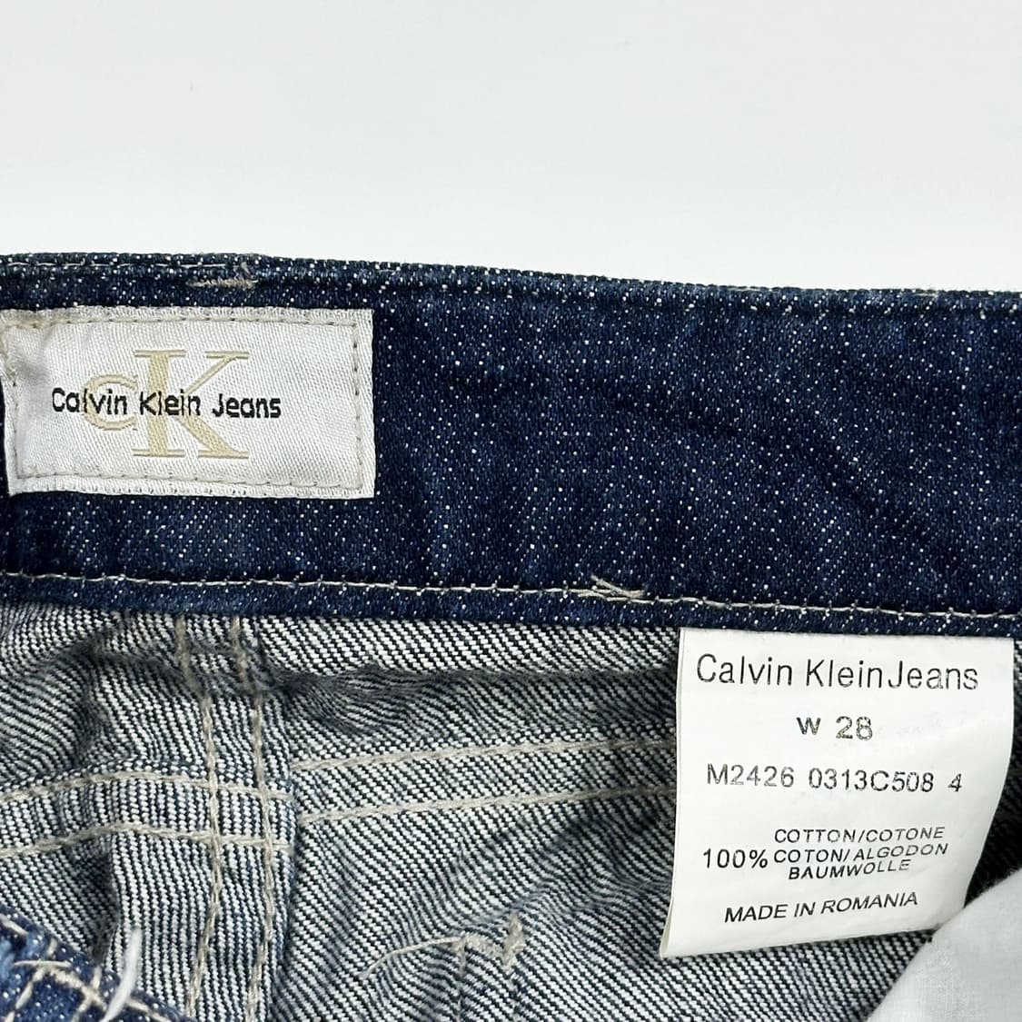 캘빈클라인 CK 로우라이즈 부츠컷 데님 팬츠 (28인치 여성추천) 상품이미지6