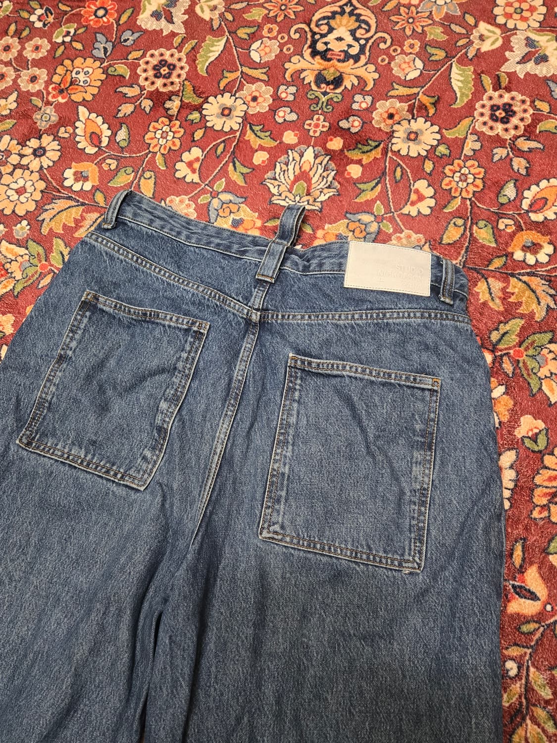 ZARA x STUDIO NICHOLSON 와이드 데님 팬츠EUR 42  상품이미지5