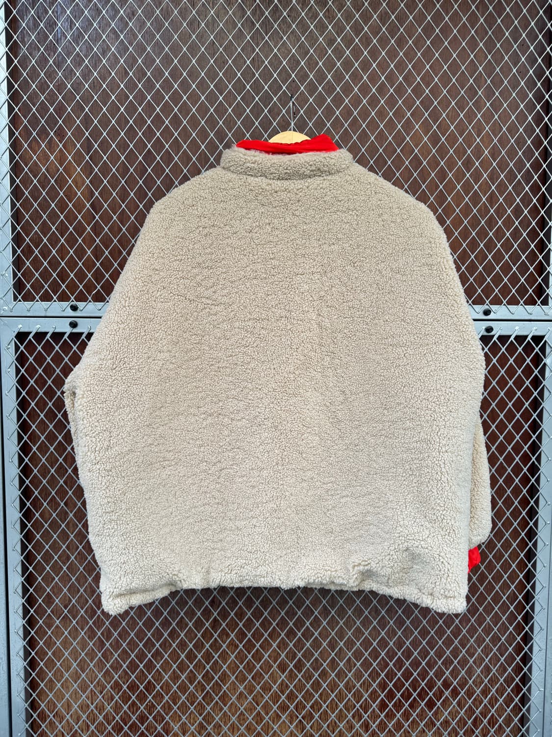 zara 자라 시어링 오버핏 쉐르파 플리스 뽀글이 후리스 자켓 M 상품이미지5