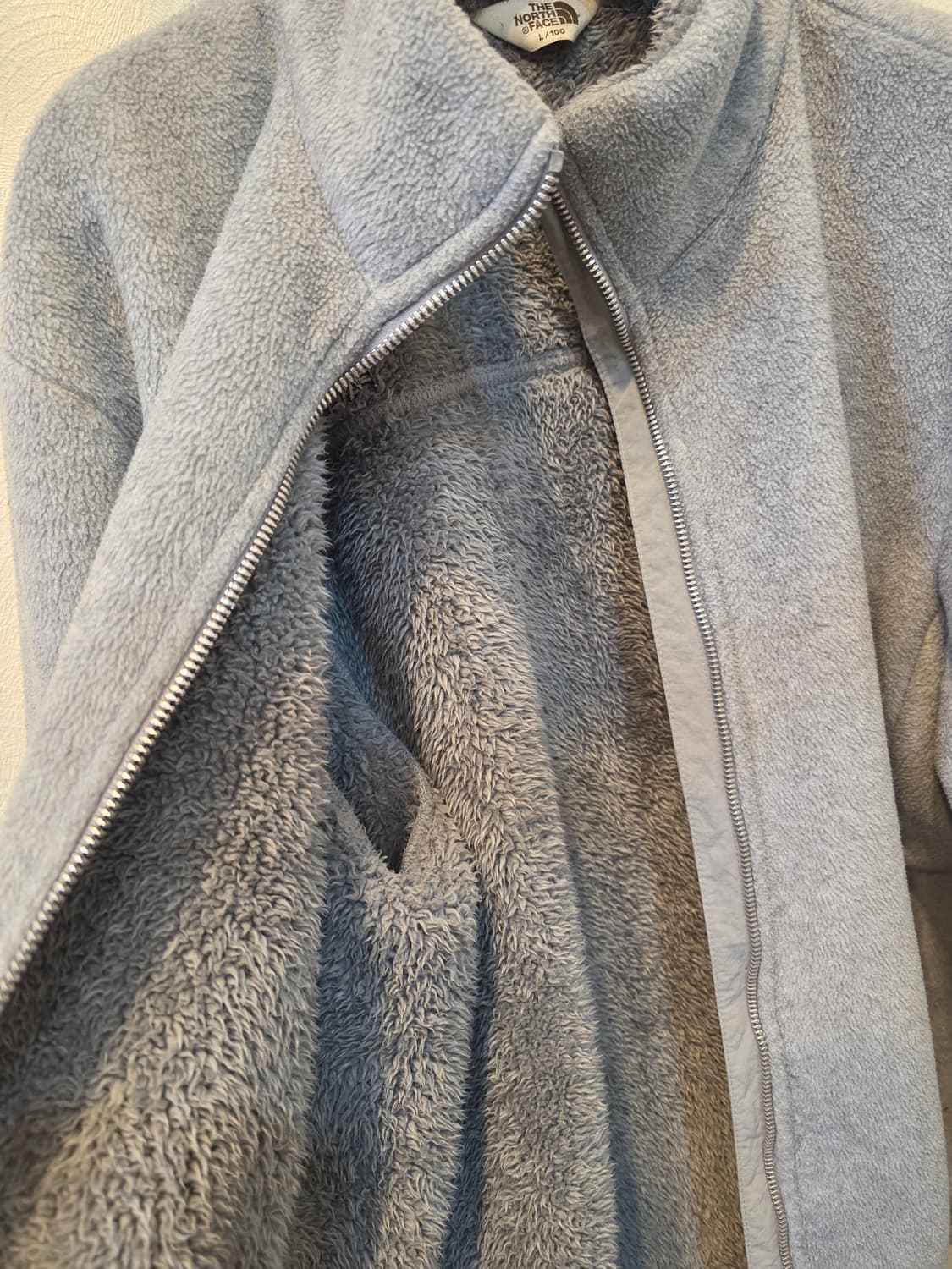 노스페이스 L/100 후리스 자켓 그레이 상품이미지6