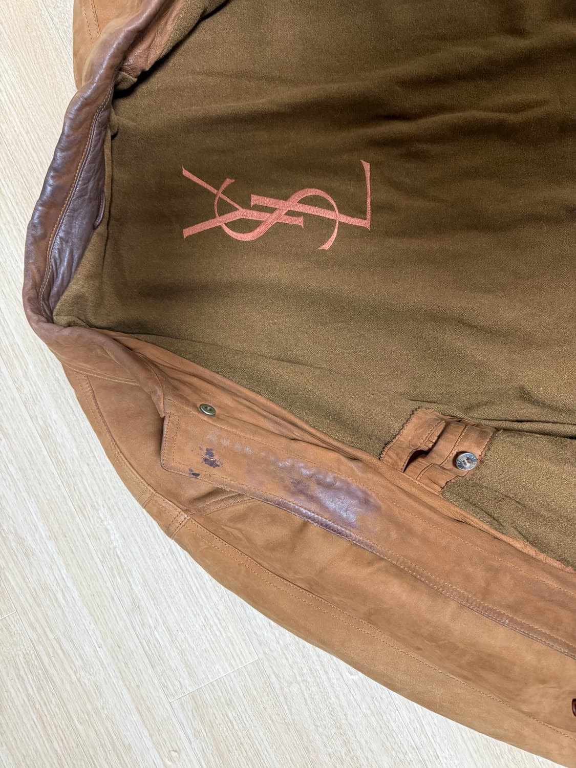 Yves Saint Laurent 가죽 자켓 상품이미지7