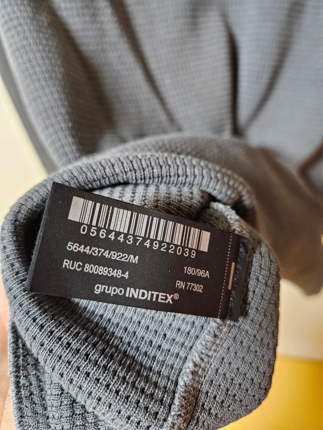 자라 워싱 와플 티셔츠 상품이미지7