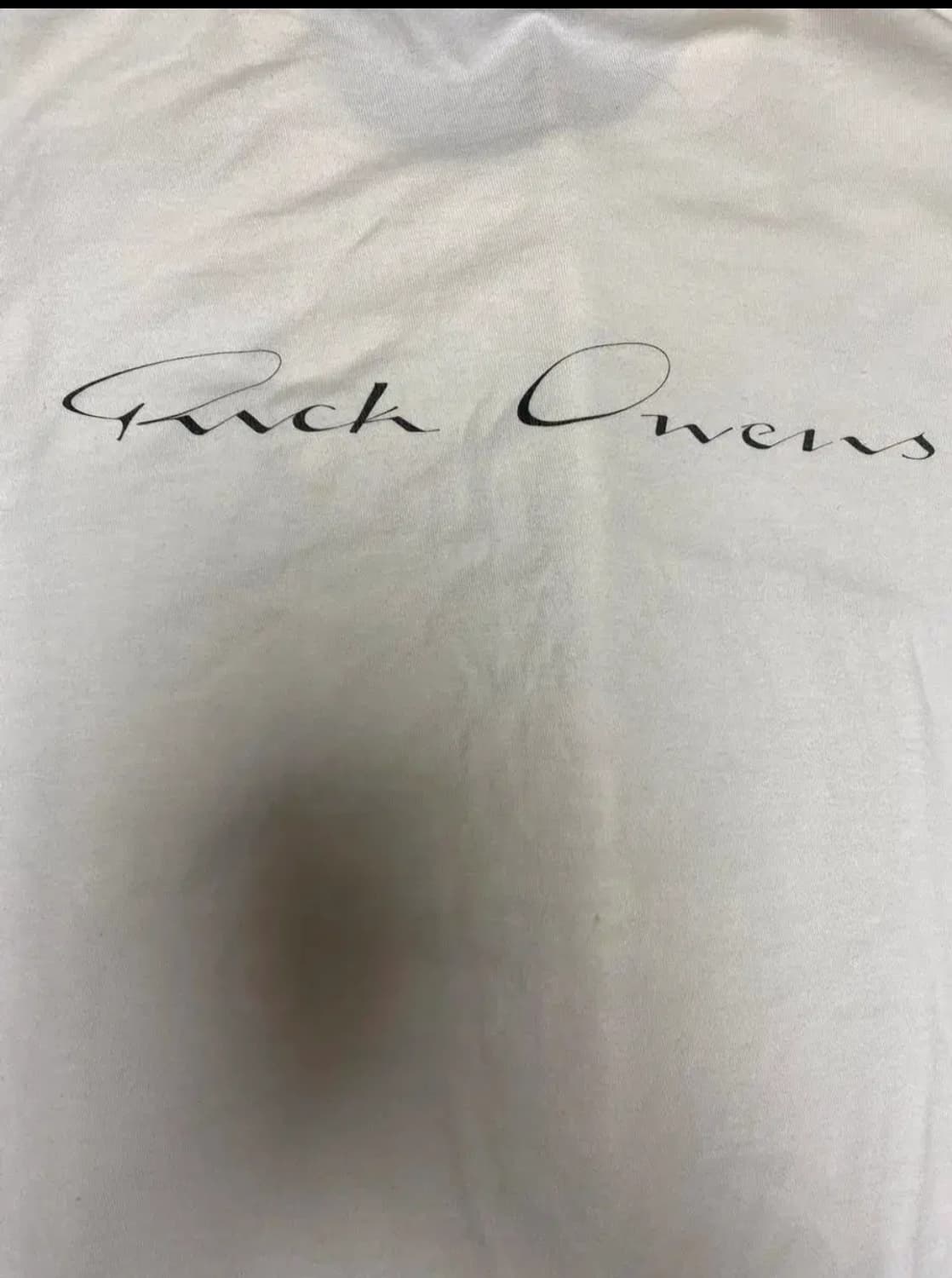 스투시 릭오웬스 40월드투어 반팔 L 상품이미지3