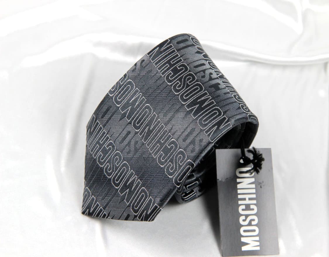 모스키노 8.3cm 미사용 남자 명품 넥타이 상품이미지1
