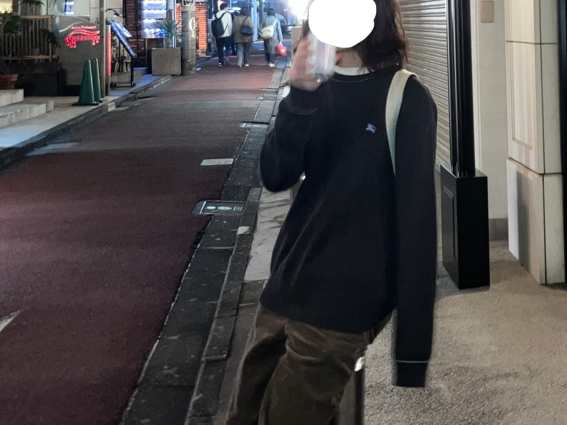 버버리 블랙라벨 스티치 니트 상품이미지7