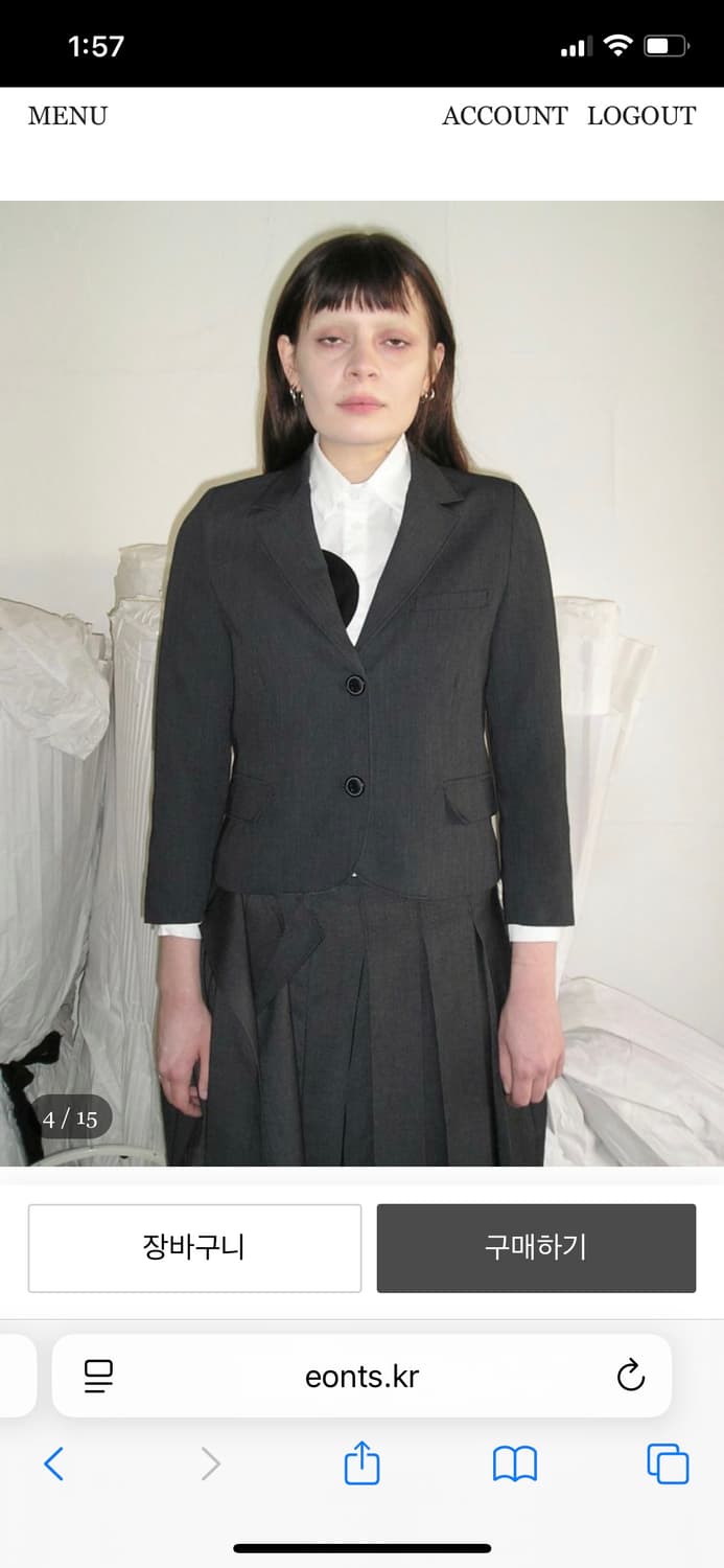 애옹쓰 O patch jacket 상품이미지2