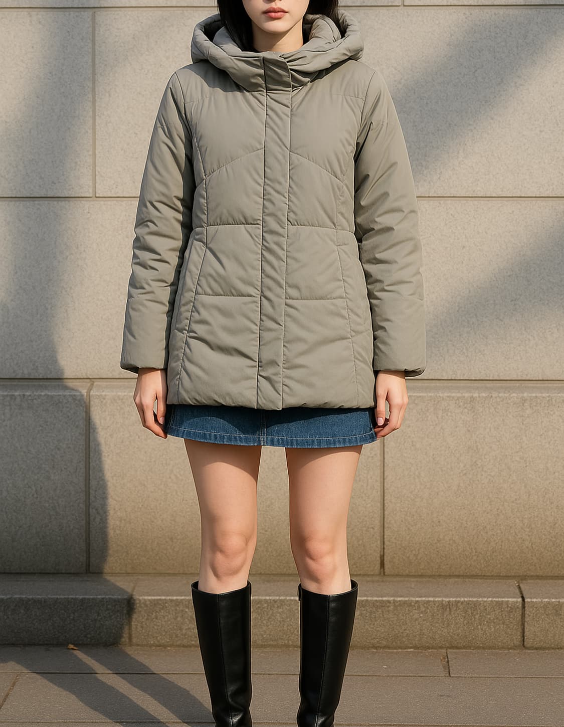 SISLEY 시슬리 덕다운 롱패딩_95 상품이미지1