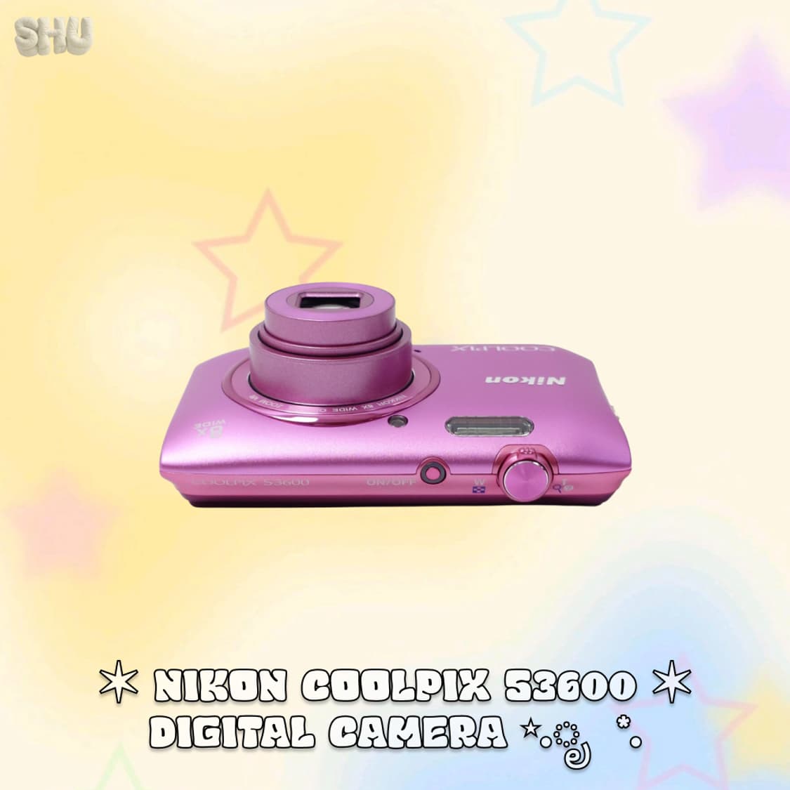 (풀박)니콘 쿨픽스 S3600 빈티지 디카 핑크 상품이미지9