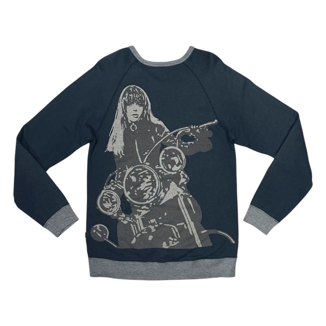 히스테릭 글래머 아카이브 바이커걸 맨투맨 스웨터 상품이미지1