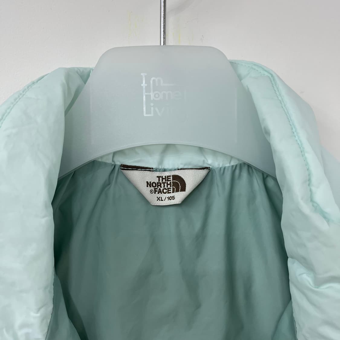 노스페이스 브이모션 하늘색 경량패딩 상품이미지9