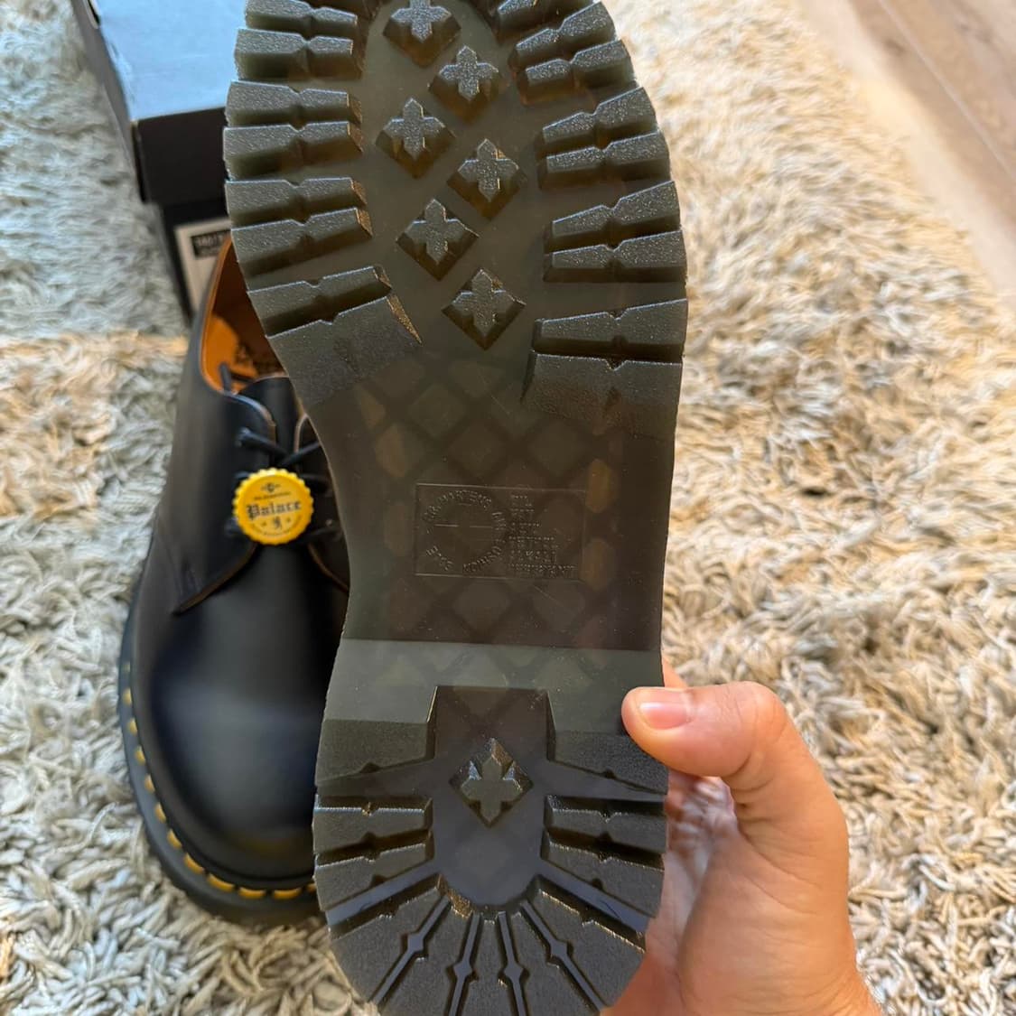 닥터마틴 x 팔라스 1461 블랙 슈즈 상품이미지3