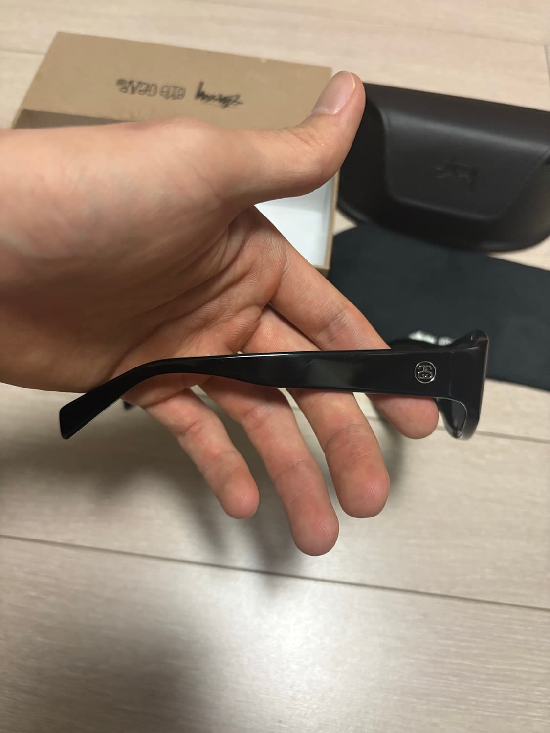 스투시 Landon 랜든 선글라스 블랙 상품이미지4