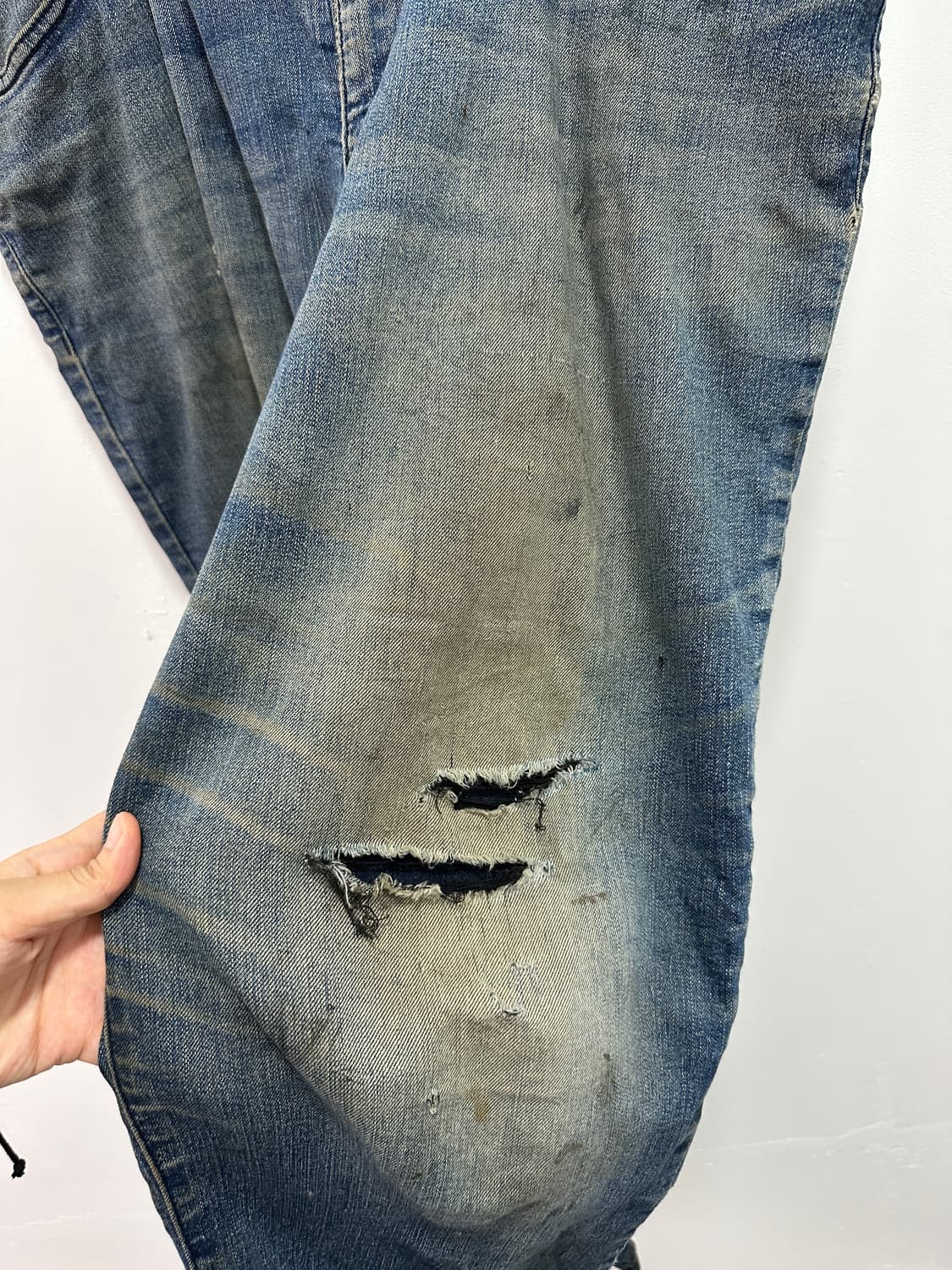 INDIAN vintage washing denim jeans 상품이미지7