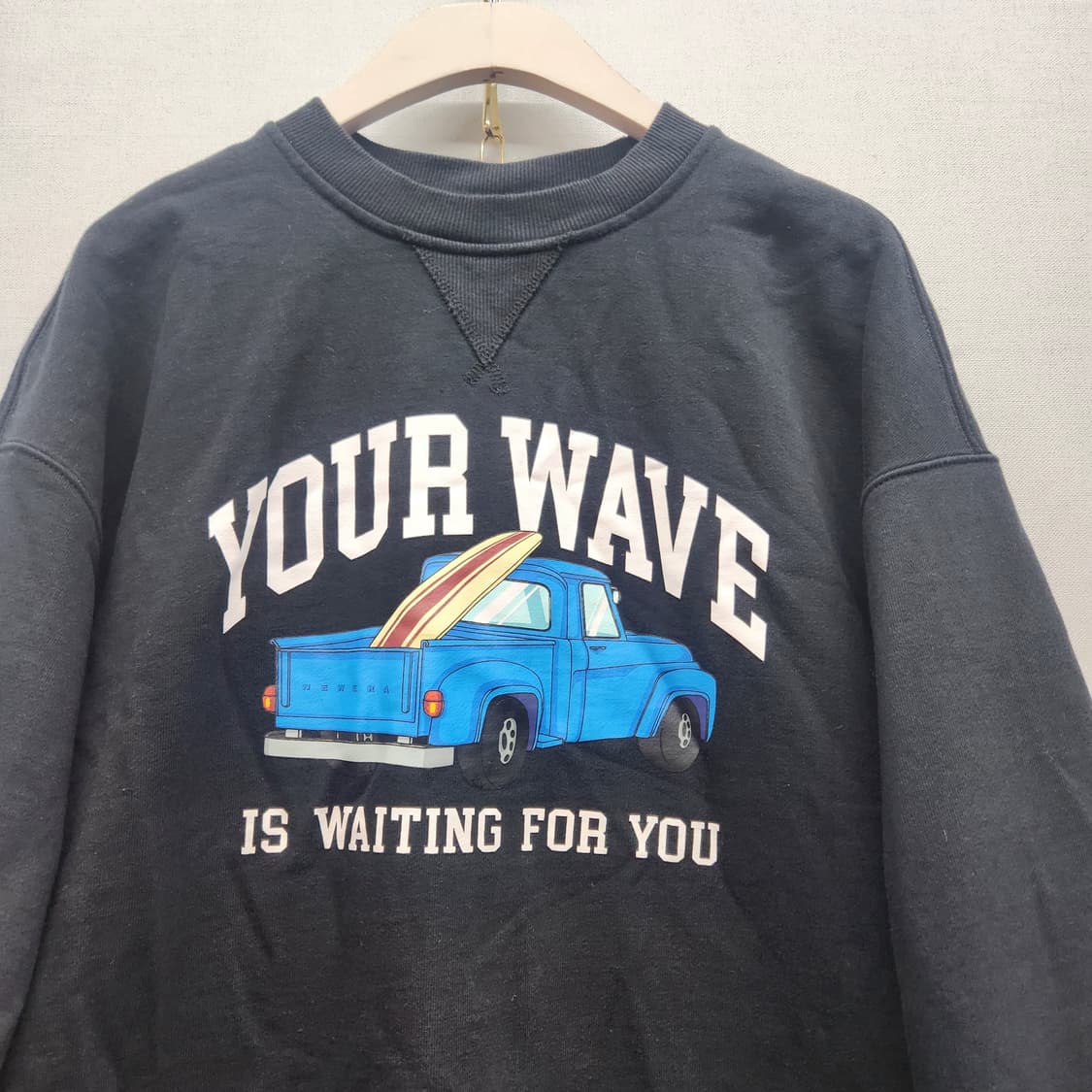 뉴에라 빅프린팅 오버핏 맨투맨 S(L~XL) 상품이미지2