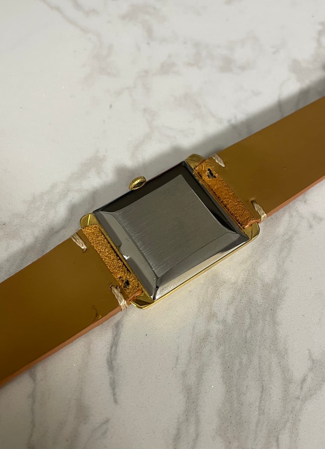 오메가 탱크 라지 빈티지 수동 시계 상품이미지3