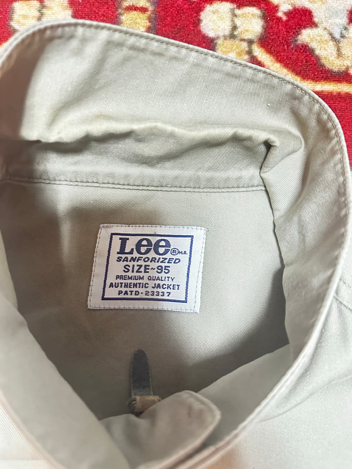 LEE 90s 코튼 카라넥 워크 자켓  상품이미지2