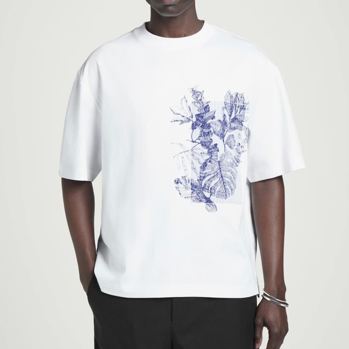 XL COS 코스 그래픽 프린팅 오버핏 반팔티 상품이미지1