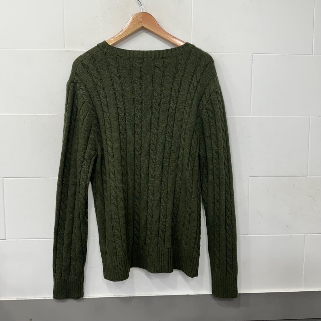 폴로 랄포로렌 꽈배기니트 상품이미지6