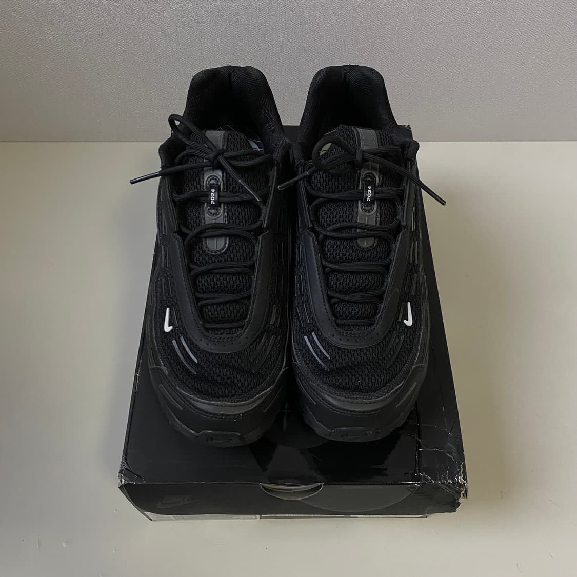 [260] 나이키 x 꼼데가르송 옴므 플러스 에어맥스 TL 2.5 블랙 상품이미지1