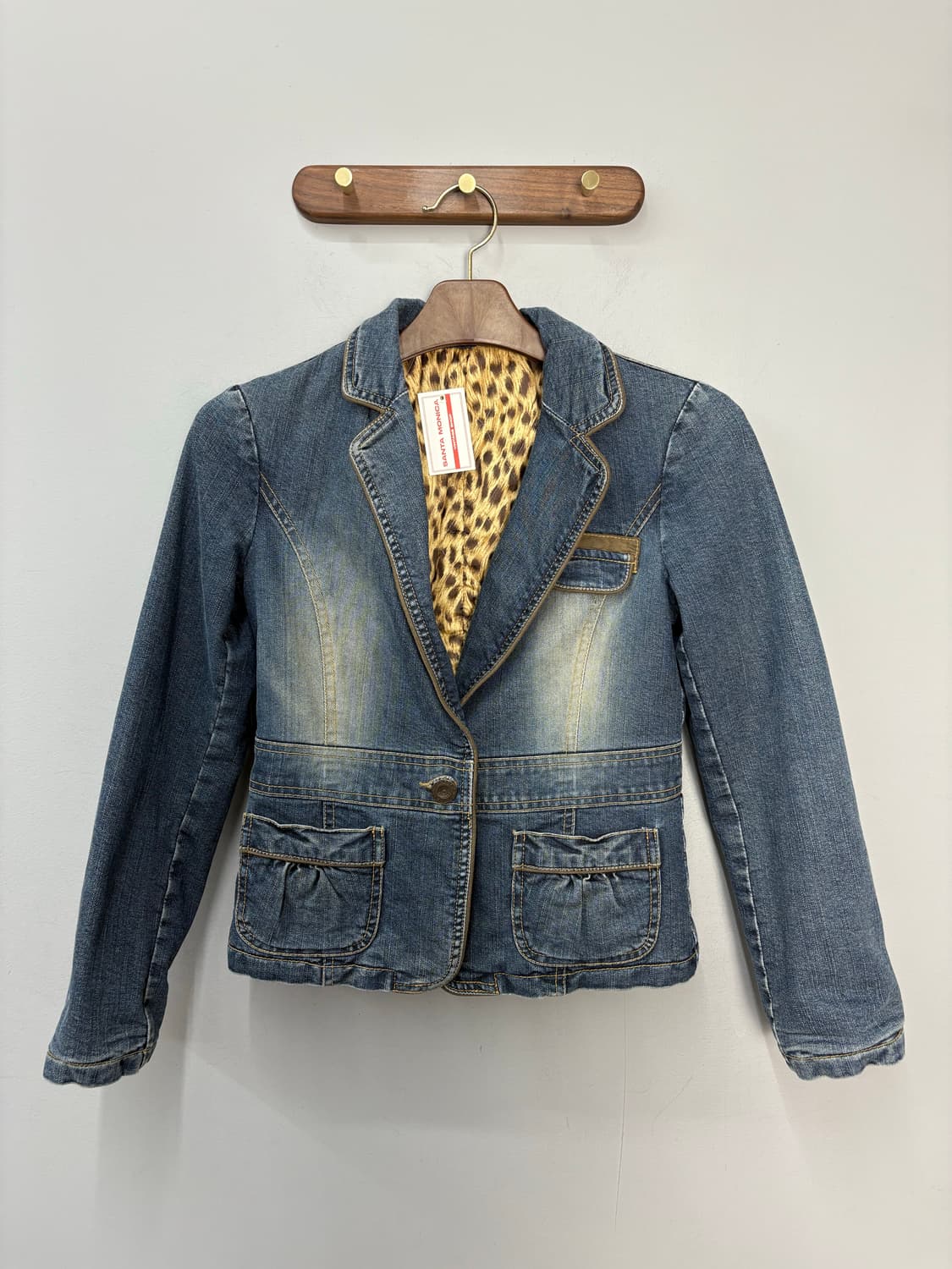 빈티지 y2k 데님 블레이저 자켓 A3413 상품이미지2