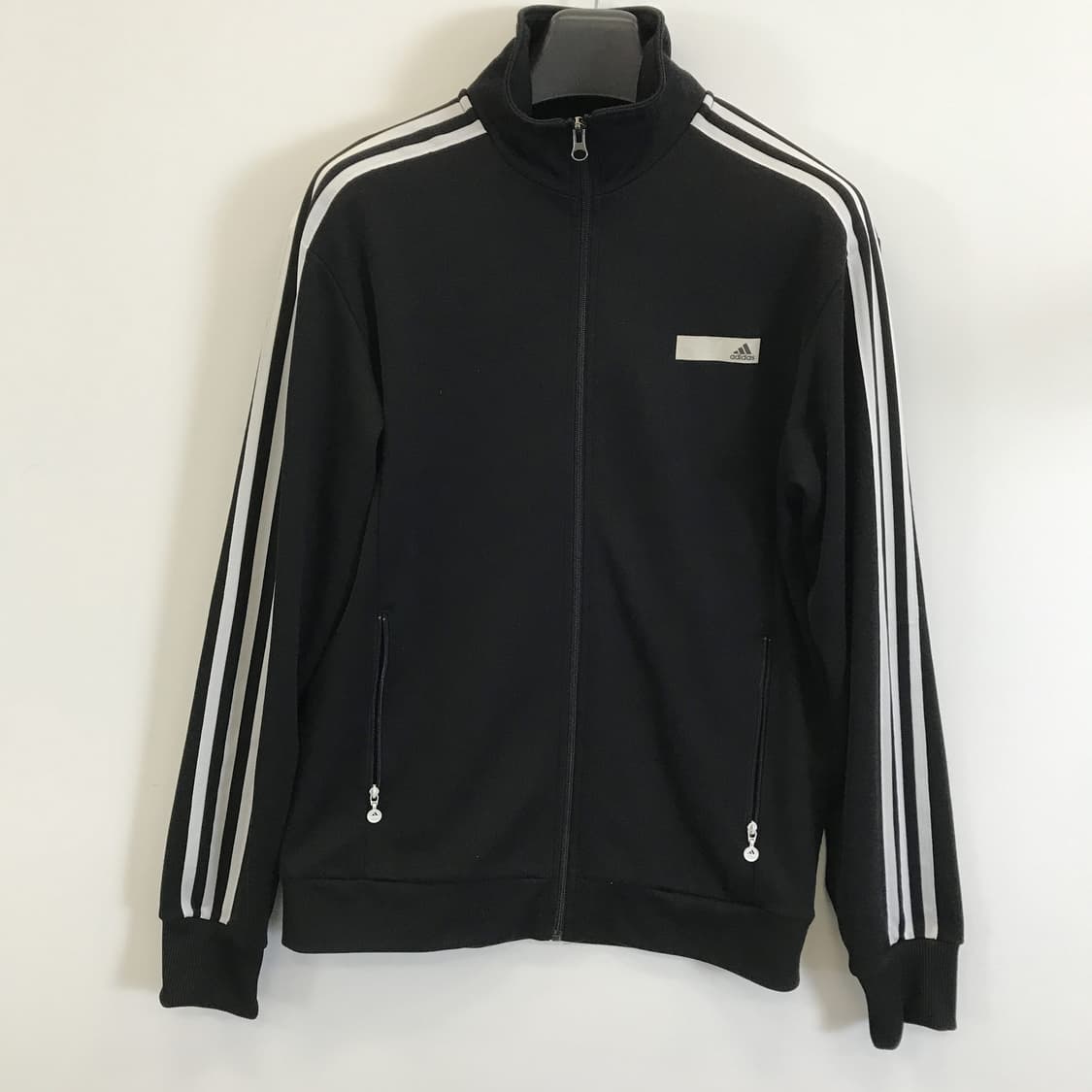 아디다스 3S 블랙화이트 트랙탑 [100] 상품이미지1