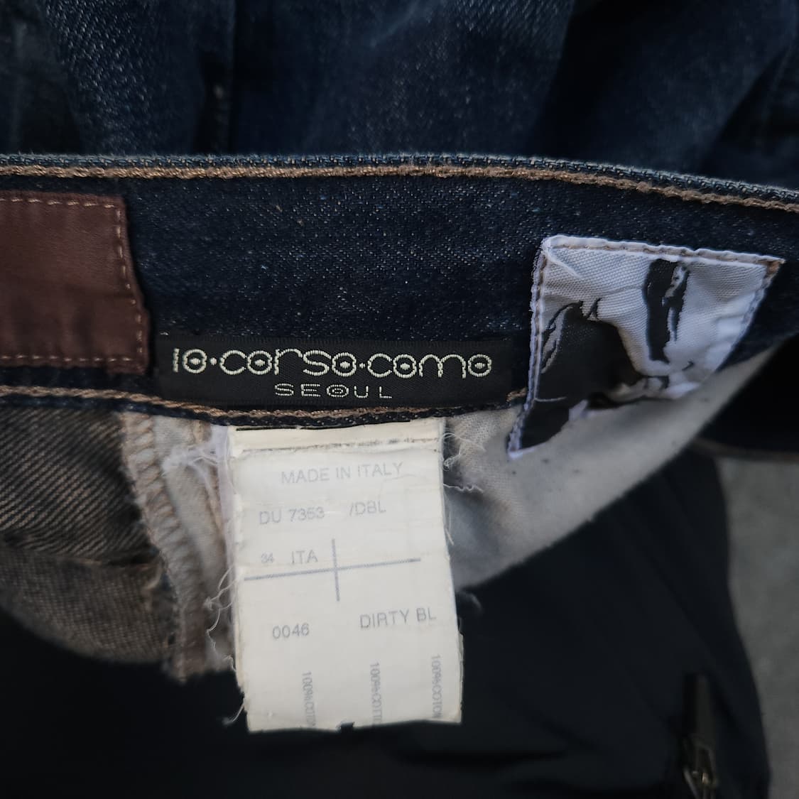 [34] 2009SS RICK OWENS 아카이브 데님팬츠 상품이미지9