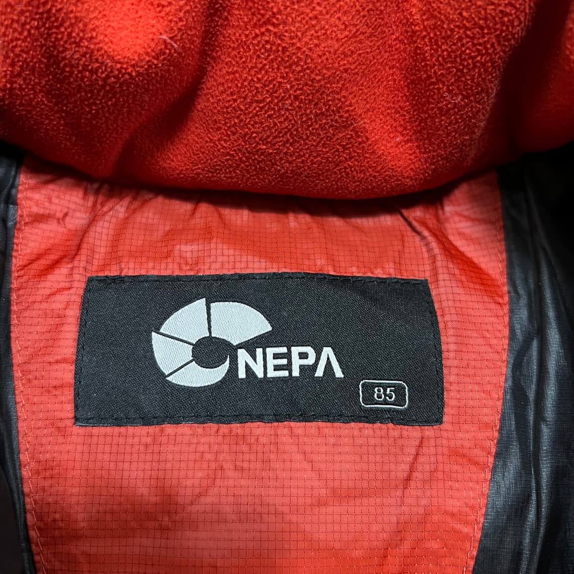 네파 아웃도어 여성 덕다운 패딩 점퍼 [오렌지] XS/85 상품이미지6