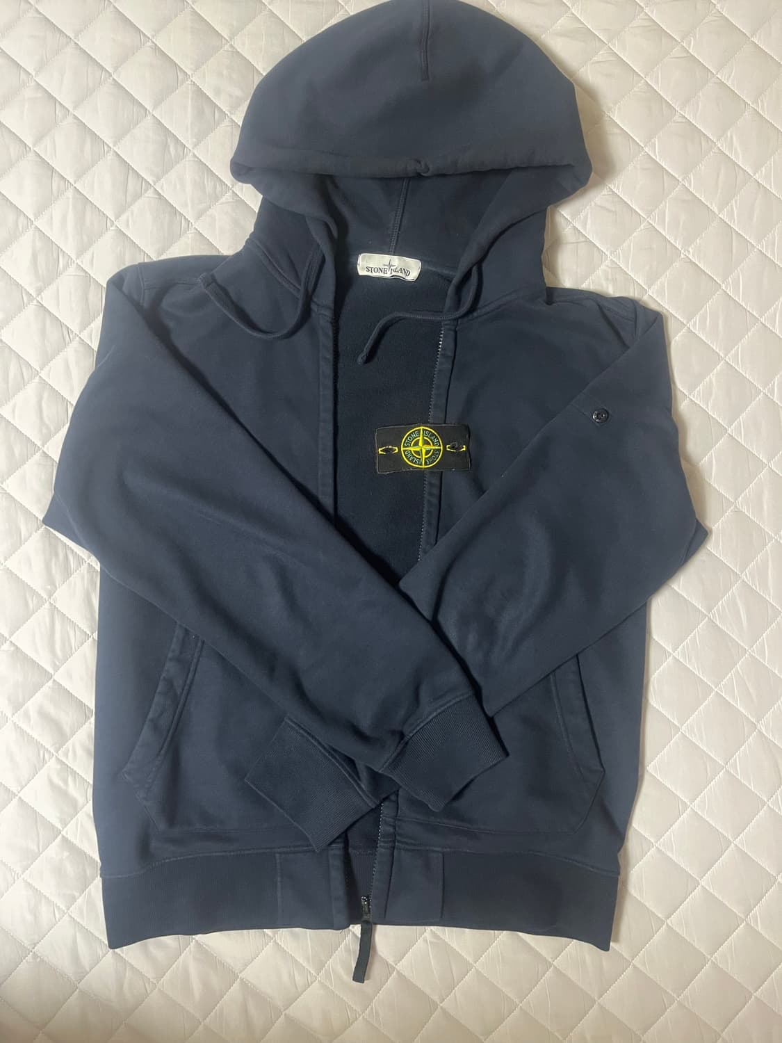 스톤아일랜드 네이비 후드집업 L 상품이미지5
