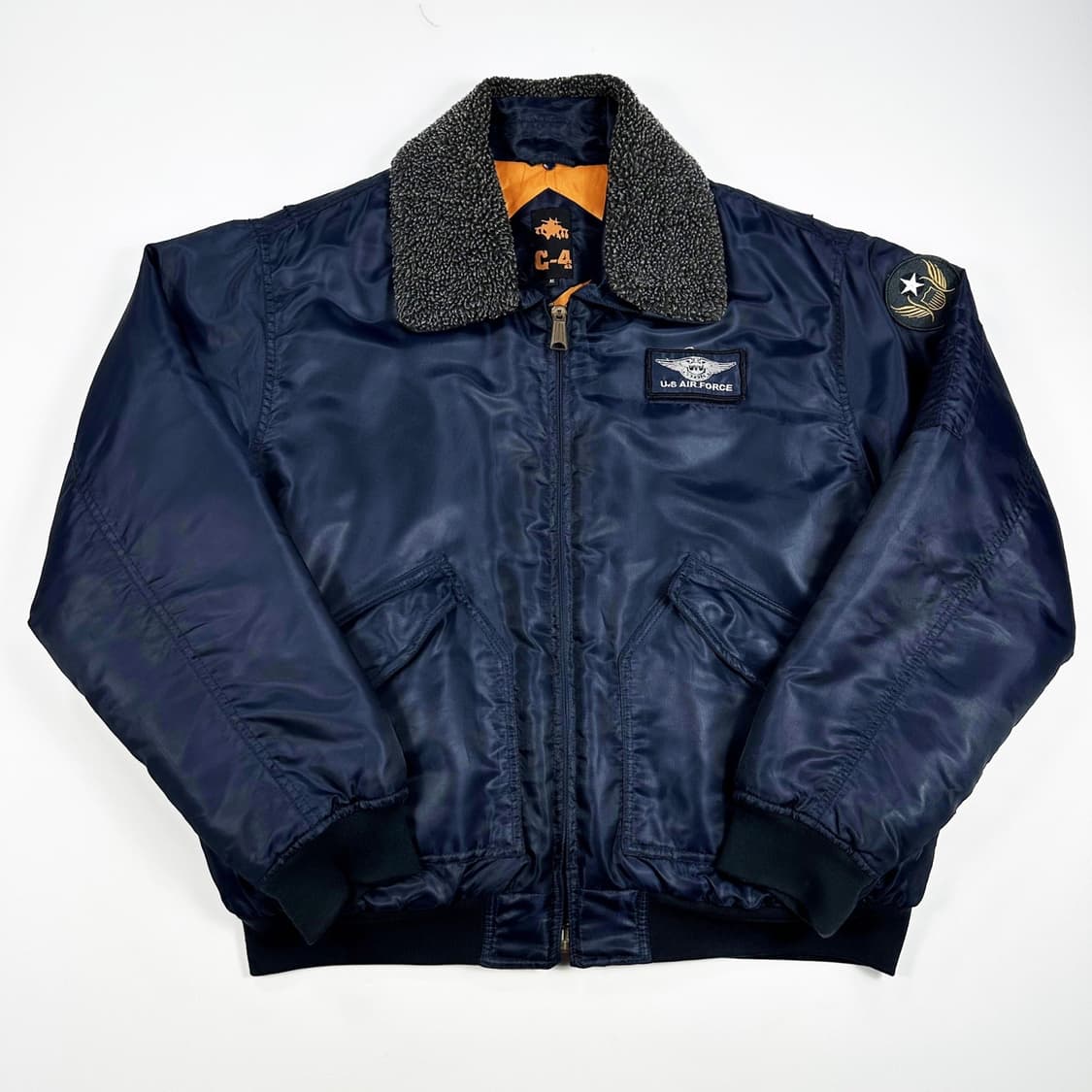 VTG 빈티지 ma1 네이비 항공점퍼 (XL) 상품이미지2