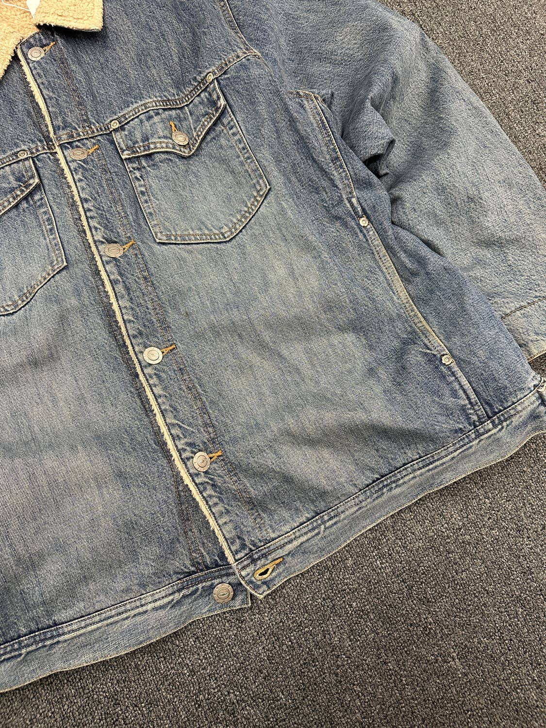 XL) 오클리 셰르파 트러커 데님자켓 상품이미지7