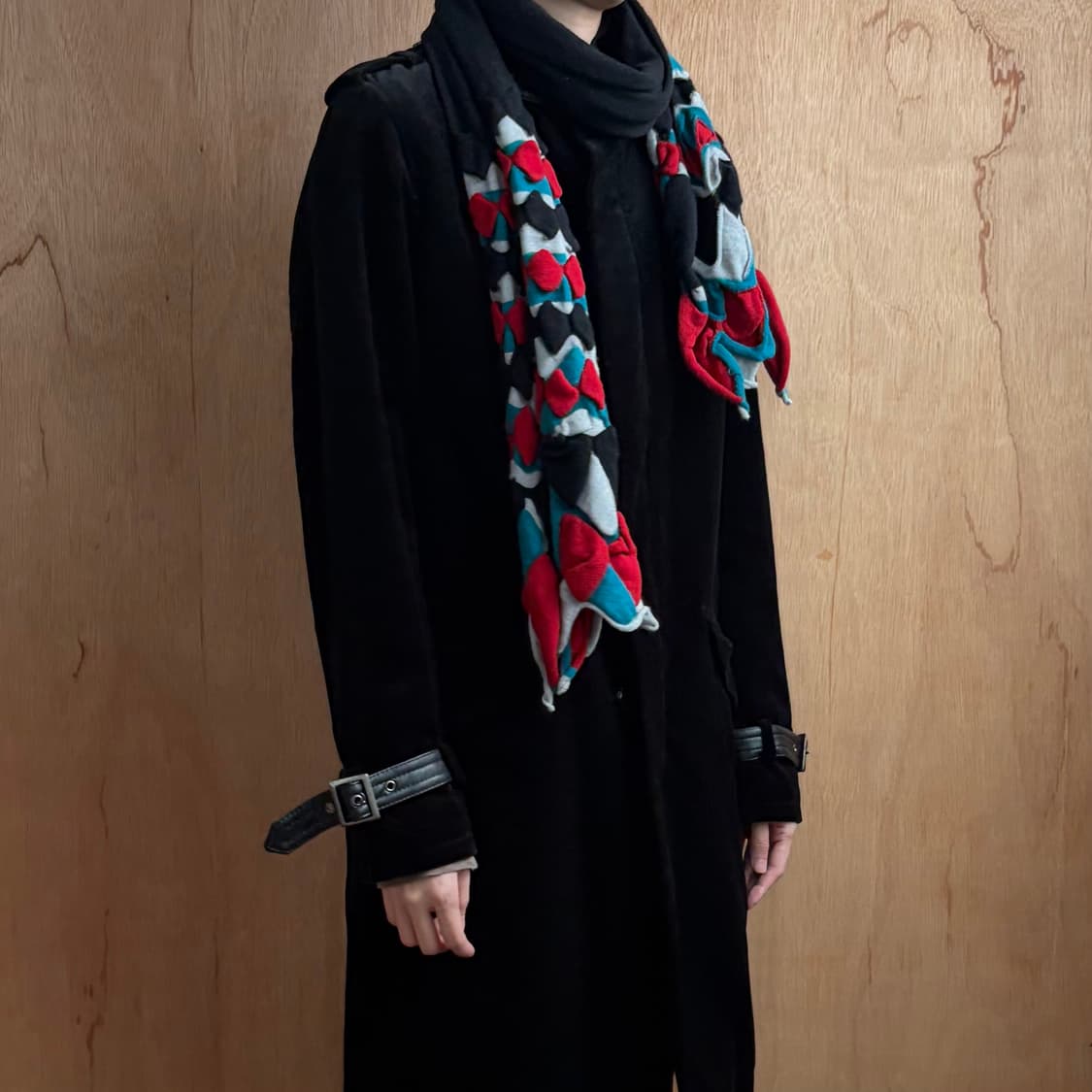 이세이미야케 패턴 머플러 상품이미지1