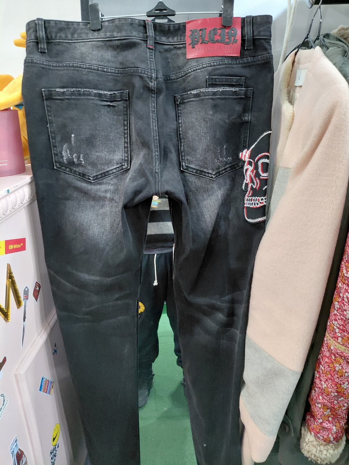 37.5 필립플레인  블랙진   상품이미지3