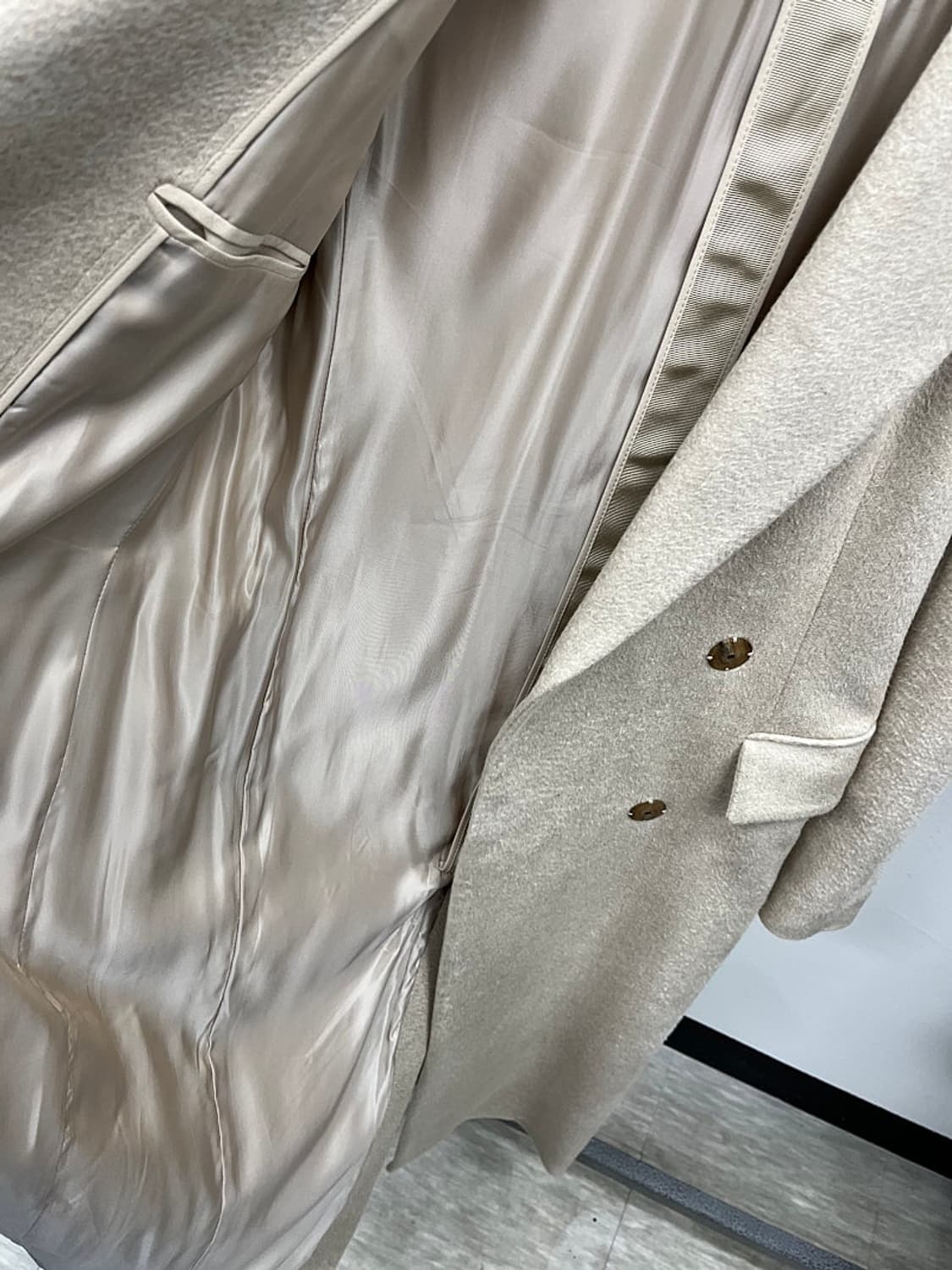 여) 미샤 콜롬보 캐시미어100% 코트  상품이미지8