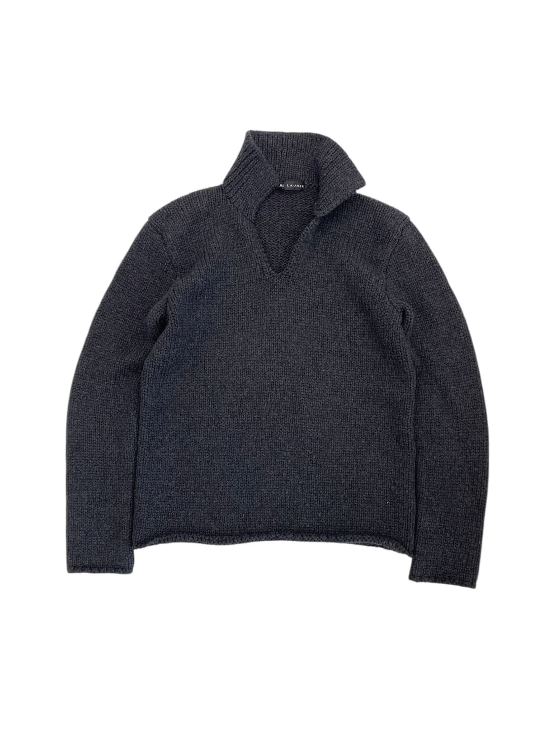 00's 랄프로렌 울 브이넥 카라 스웨터 상품이미지1