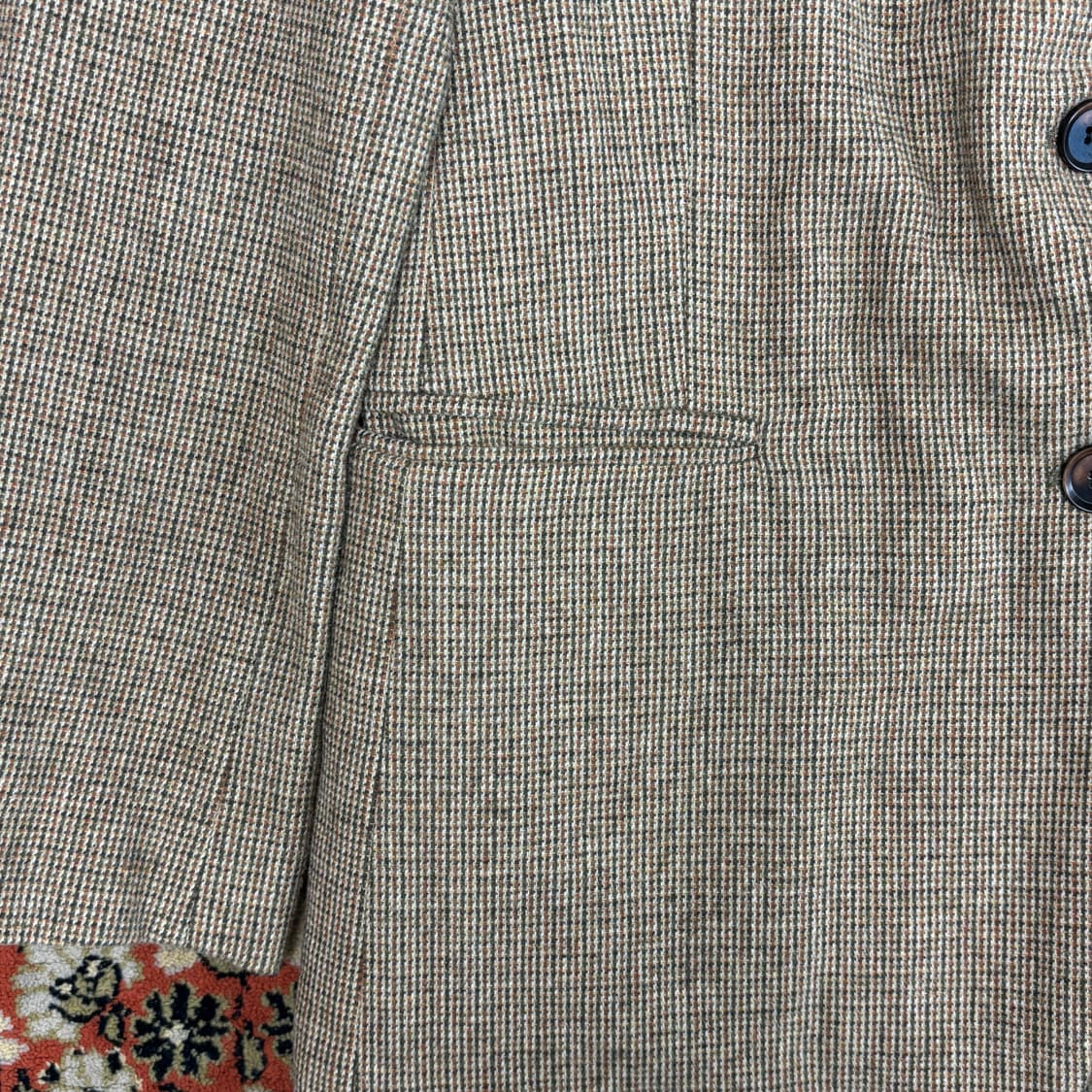 [FREE] 메모 여성 오버핏 베이지 울 블레이저 상품이미지5