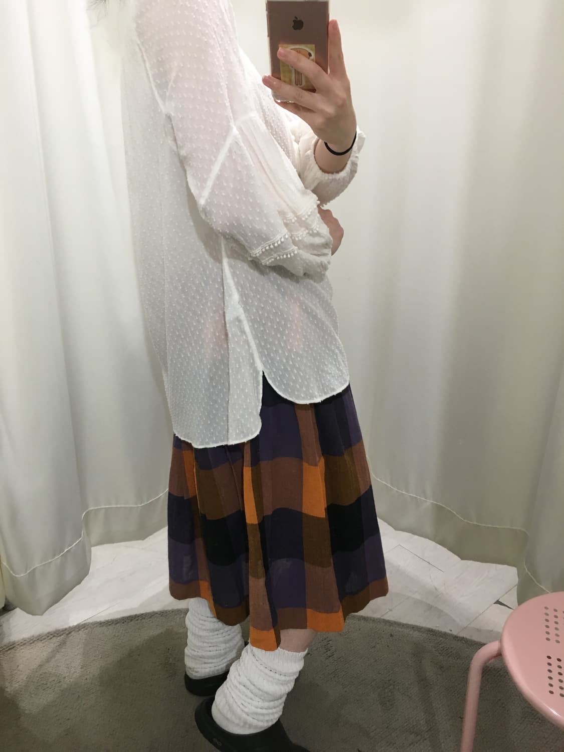 Hagumi dot blouse 상품이미지3