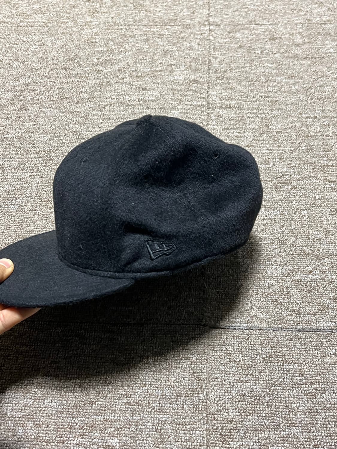 뉴에라 59FIFTY 플리스 볼캡 블랙 상품이미지2