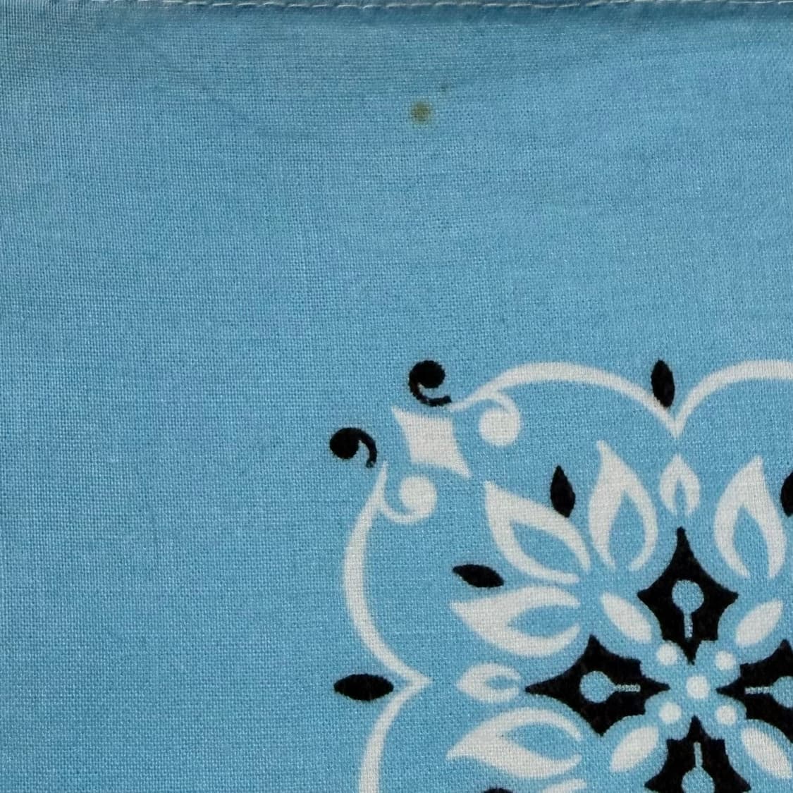 70-80s 스카이 블루 페이즐리 반다나 상품이미지4