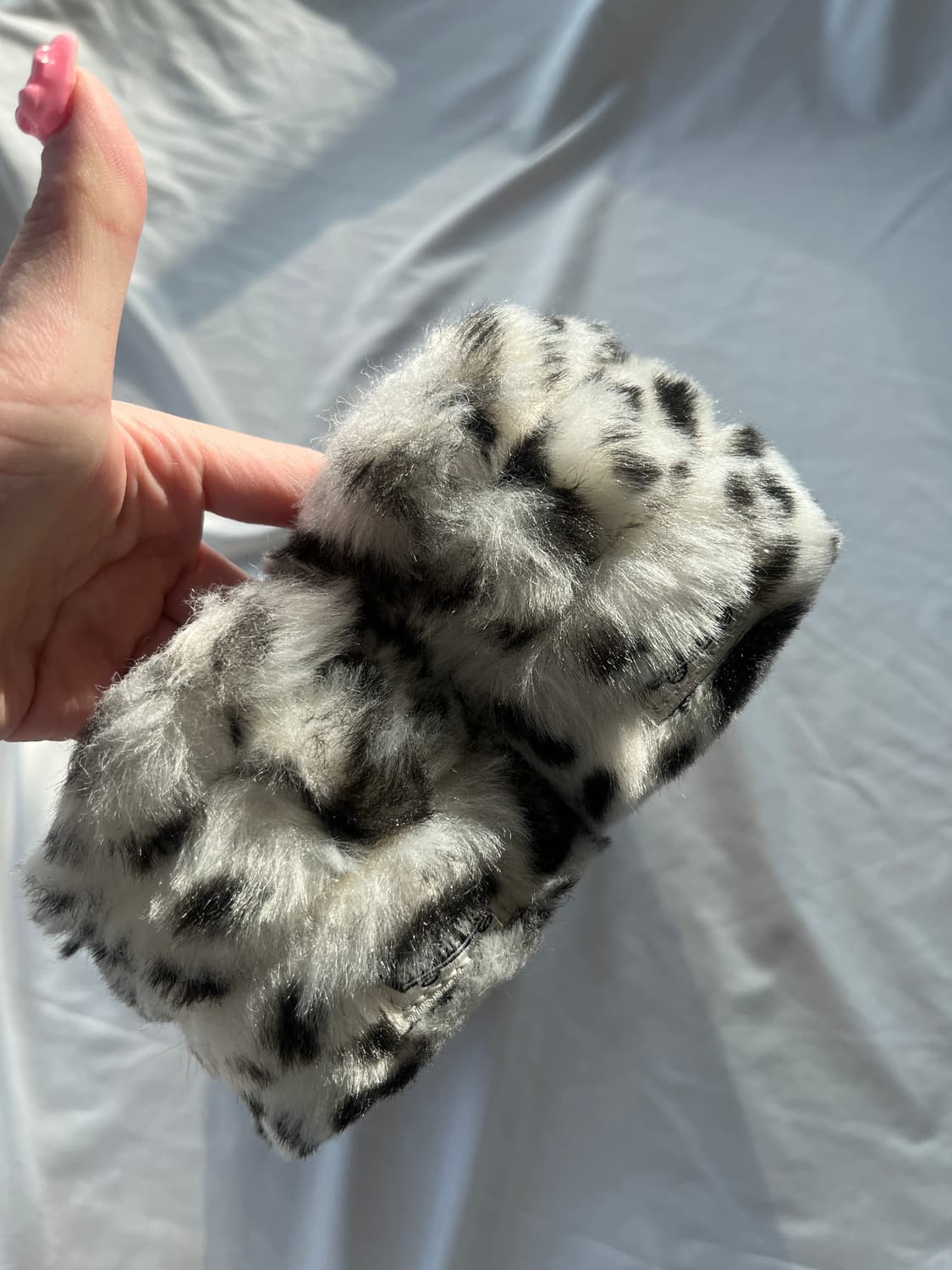 Sandy Liang X Vans 샌디리앙 반스 레오파드 퍼 슬립온 상품이미지10